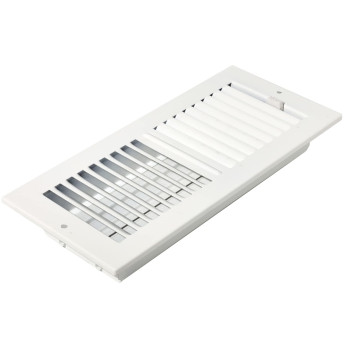 4Pcs Sierra Grates 4 X 10 2 Way Design Wall Ceiling Register In Galcier White Finish Case Of 4 Vent Covers For Sidewall