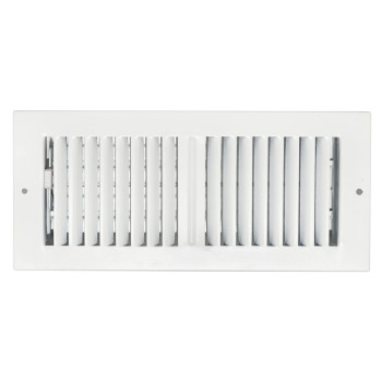 4 Pcs Sierra Grates Premium 4 X 12 2 Way Design Wall Ceiling Register In Galcier White Finish Vent Covers For Wall And