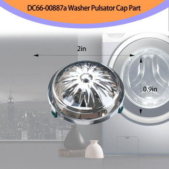 2024 Upgradedc6600887A Washer Pulsator Cap For Samsung Washing Machine Replace Dc6600887B Wa52M7750Awa4 Wa52M7750Ava4 2Year