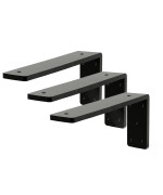 Countertop Support Bracket 12 Inch 3 Pack 38 Thick Heavy Duty Granite Support Bracket 12X6X25 L Shape Shelf Bracket Ir