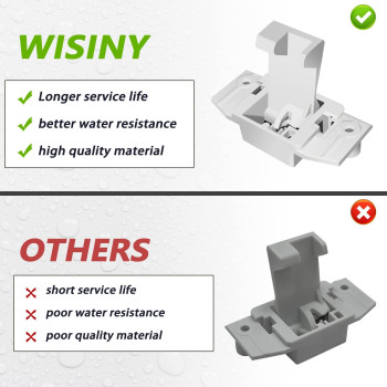 Wisiny Wh02X24399 4455158 Washer Lid Lock Striker Compatible For Ge Washing Machine Cover Lock Switch Replacement Parts And Hotp