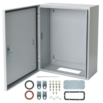 Waterproof Electrical Enclosure 20 X 16 X 8 Outdoor Electrical Box Weatherproof Electrical Junction Box With Reinforced Lock