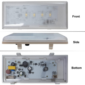 New Upgraded W10515058 Led Light Set Compatible For Whirlpoolkenmoremaytag Refrigerators Replaces 3021142 Ap6022534 Ps117558