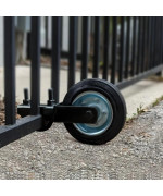 Dawod Gate Wheel For Metal Swing Gate With 138 Thru 218 Gate Frames Gate Support Wheel For Chain Link Fence Prevent Ga