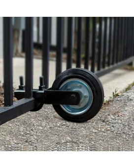 Dawod Gate Wheel For Metal Swing Gate With 138 Thru 218 Gate Frames Gate Support Wheel For Chain Link Fence Prevent Ga