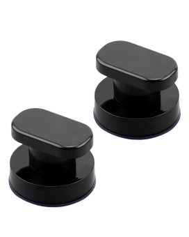 Cckhdd 2 Pcs Strong Suction Cup Glass Mirror Door Handle Super Suction Vacuum Suction Cup Bathroom Sliding Door Handle Drawer F