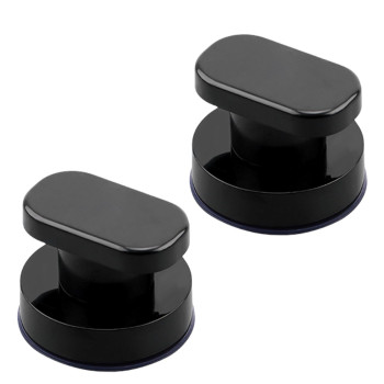 Cckhdd 2 Pcs Strong Suction Cup Glass Mirror Door Handle Super Suction Vacuum Suction Cup Bathroom Sliding Door Handle Drawer F