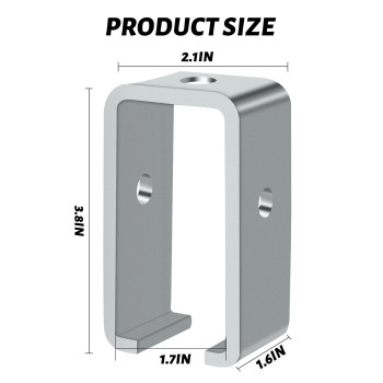 Channel Trolley Track Hanger Bracket P1834Eg Intermediate Support Hanger Bracket For All 158 Strut Channel Heavy Duty Tra