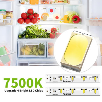 New Upgraded Wr55X26671 Led Light Board For Ge Freezer Refrigerators Replace Ps11767930 Ap6035586 4468532 Eap11767930 Waterproo