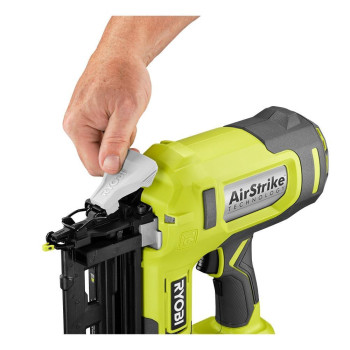 Ryobi One 18V 16Gauge Cordless Airstrike Finish Nailer Tool Only P326 Green