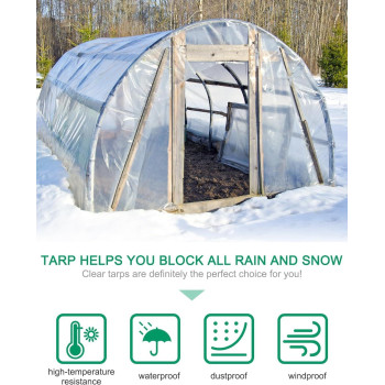 8 X 8 Clear Tarp