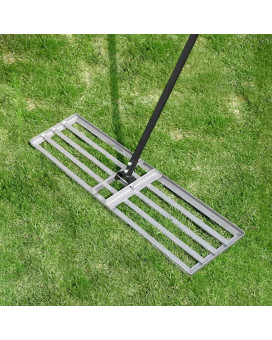 Byhagern Lawn Leveling Rake Heavy Duty Level Rake 36Inch Wide 69 Inch Handle Lawn Leveler Levelawn Tool For Garden Golf C