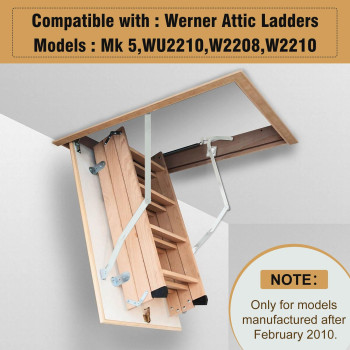 Attic Ladder Hinge Arms Compatible With Werner Mk5 Wu2210 W2208 W2210 Suitable For Werner Attic Ladders Manufactured After 2