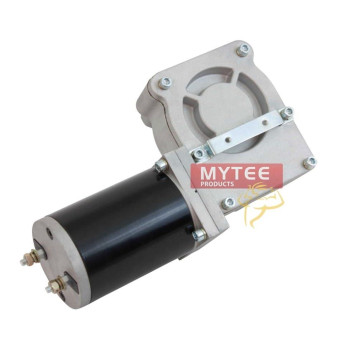 Mytee Products 1500W 901 Tarp Motor For Dump Truck Tarp Systems With Chrome Cover 12Vdc 40 Amps 60 Rpm Dump Truck Tarp Mo