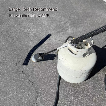 Ewt Premium Asphalt Tarmac Parking Lot Joint And Crack Sealer Repair Hotfiller Ii 50 Ft Long 3Mm Thick 38 In