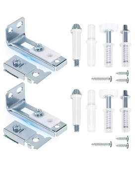 Awdia Bifold Door Hardware Repair Kit For 78 To 1 Sliding Door Track Bifold Closet Door Hardware Kit Include Top Bottom