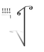 Spaceeup Single Post Handrails For Outdoor Steps Wrought Iron Single Post Handrail