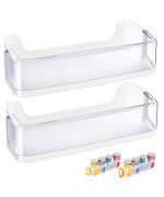 2 Pack Upgraded Da9708348A Refrigerator Door Shelf Bin Compatible With Samsung Refrigerator Part Rs265Tdrs Rs25H5111Bc Rs25H5