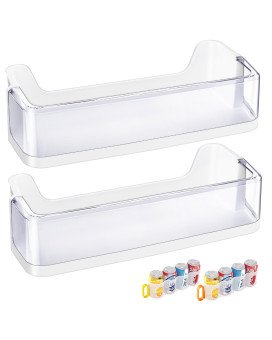 2 Pack Upgraded Da9708348A Refrigerator Door Shelf Bin Compatible With Samsung Refrigerator Part Rs265Tdrs Rs25H5111Bc Rs25H5