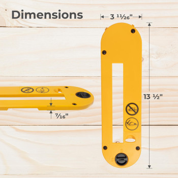 Tongass Dado Throat Plate Compatible With Dewalt 10 Portable Table Saw Dwe7490 Dwe7491 Dwe7491Rs Dwe7492 Made From Aluminu