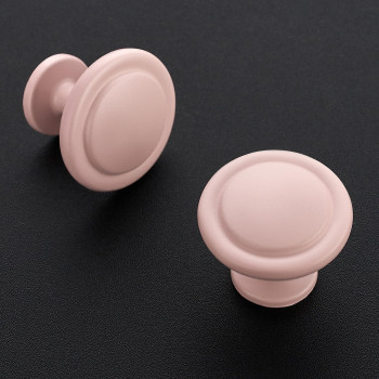 Ravinte 20 Pack 114 Inch Kitchen Cabinet Knobs Drawer Knobs Dresser Knobs Pink Frosted Zinc Knobs Drawer Pulls Door Knobs Dres