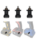 Spider Tool Holster Drill Pins Pack Of Three Attaches To The Side Of Any Brand Power Drill And Driver With Provided Screws