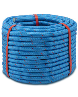 Braided Polyester Rope 12 In X 125 Ft Strong Arborist Rigging Rope High Strength Polyester Rope Nostretch Rope For Climbing