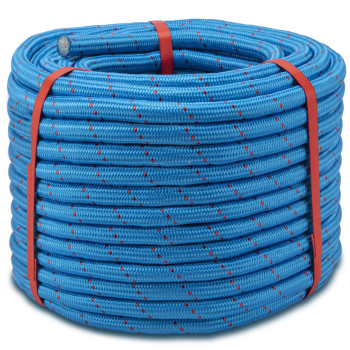 Braided Polyester Rope 12 In X 125 Ft Strong Arborist Rigging Rope High Strength Polyester Rope Nostretch Rope For Climbing