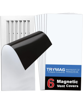 Trymag Strong Magnetic Vent Covers 55 X 12 Air Vent Covers For Home Floor Standard Air Vent Floor Vent Cover For Wall And