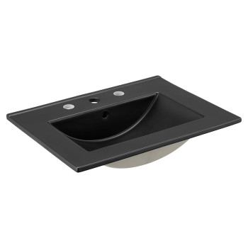 Modway Eei5069Blk Cayman 24 Bathroom Sink Black