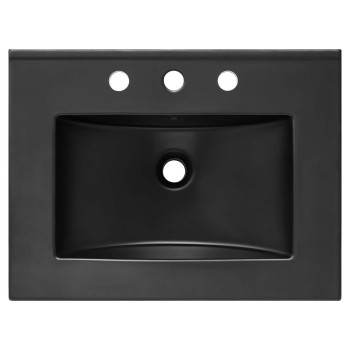 Modway Eei5069Blk Cayman 24 Bathroom Sink Black