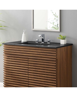 Modway Eei5071Blk Cayman 36 Bathroom Sink Black