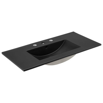 Modway Eei5071Blk Cayman 36 Bathroom Sink Black