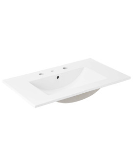 Modway Eei4837Whi Cayman 30 Bathroom Sink White