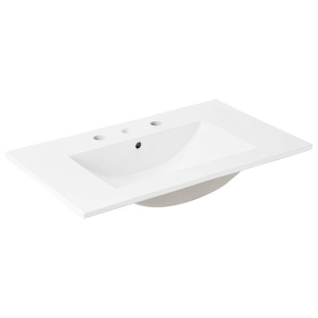 Modway Eei4837Whi Cayman 30 Bathroom Sink White