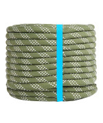 12 Inch Double Braided Polyester Arborist Rope 12In 100Ft Heavy Duty Nylon Rope For Anchor Tree Work Cargo Pulling Sailin