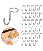 Sumnacon Hanger Hooks 30 Pcs Clothes Hanger Hooks Gold Metal Connector Hooks Mini Cascading Hanger Extender Hooks For Velvet Woo