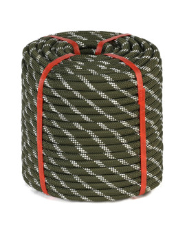 Double Braid Arborist Rope12 In X 200Ft Arborist Rigging Polyester Rope 48 Strand Rope Swing For Tree Bull Rope For Diverse