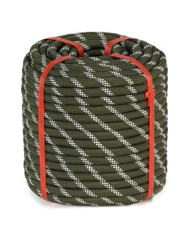 Double Braid Arborist Rope12 In X 150Ft Arborist Rigging Polyester Rope 48 Strand Rope Swing For Tree Bull Rope For Diverse