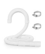 Juwo 6 Ft Washing Machine Drain Hose Universal Corrugated Discharge Hose Replacement For Whirlpool Ge Kenmore Clamps And Hoo