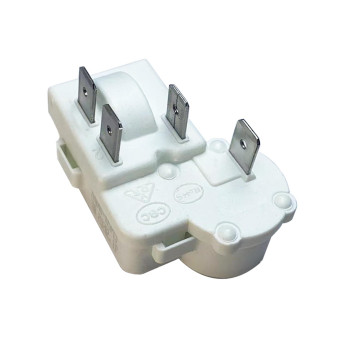 Refrigerator Freezer Compressor Ptc Starter Relay 4 Pins Over Load Protector Accessories Compatible Zhb Series Zhb88125P47 Zh