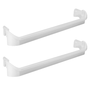 240534901 Door Shelf Rack Bar Replacement 2Pack Compatible With Frigidaire Kenmore Refrigerator Frigidaire Door Retainer Bar