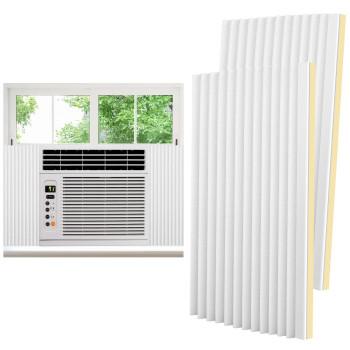 Window Air Conditioner Foam Insulation Side Panels Ac Side Panels Insulation Kit With U Shape Frames And Adhesive Tapes Insulat