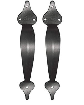 Nuvo Iron Ghw10 10 Ornamental Gate Pull Handle 1 Count Pack Of 2 Black