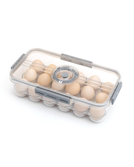 Vacream Home Egg Container For Refrigerator Clear Egg Container For Refrigerator Egg Holder Storage Tray Kitchen Egg Holder For