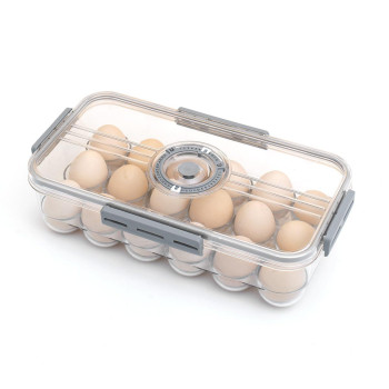 Vacream Home Egg Container For Refrigerator Clear Egg Container For Refrigerator Egg Holder Storage Tray Kitchen Egg Holder For