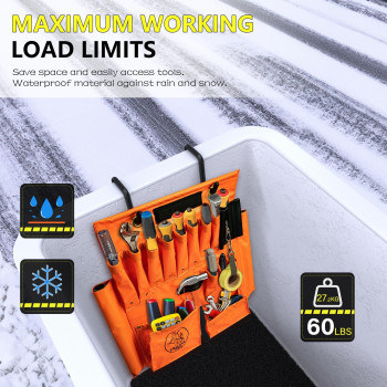 Lineman Tool Board Aerial Apron Wmagnet Bucket Truck Tools Organizer With Over 16 Pockets And Aerial Bucket Hooks Tool Organ