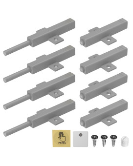 Push To Open Cabinet Hardware Jiayi 8 Pack Heavy Duty Magnet Cabinet Push Latch For Door Closure Drawer Magnetic Push Catch Touc