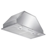 Oneeon 24 Range Hood Insert 500Cfm Stainless Steel Builtin Kitchen Vent 4Speed Exhaust Fan Dishwashersafe Baffle Filters