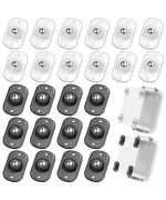 Honoson 24 Pcs Self Adhesive Caster Wheels Appliance Rollers Appliance Sliders For Kitchen Appliances 360 Swivel Universal Wheel